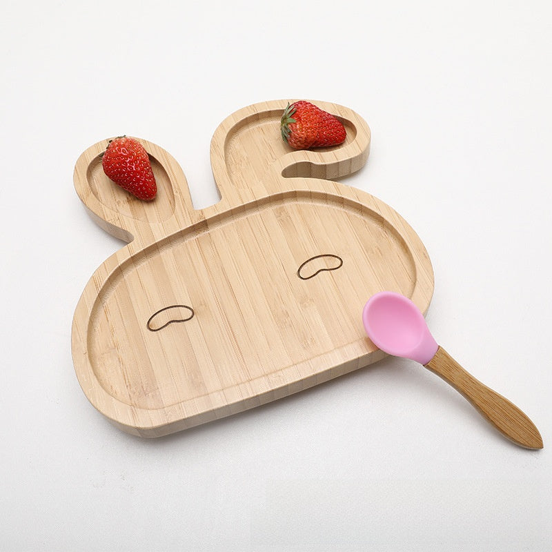 Bamboo Baby Feeding Tableware Set