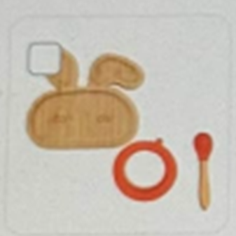 Bamboo Baby Feeding Tableware Set