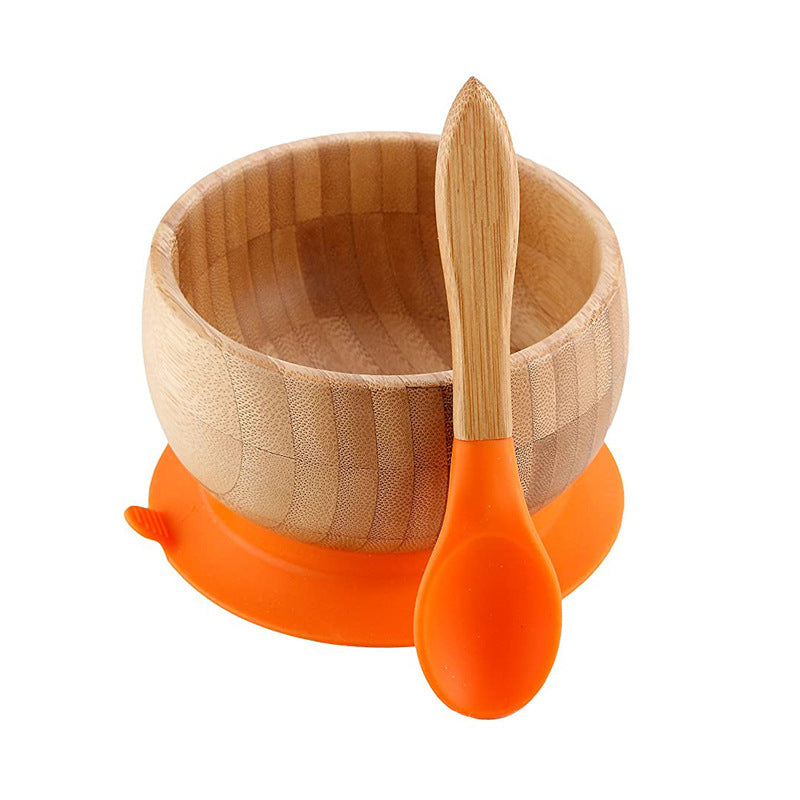 Bamboo Baby Feeding Tableware Set