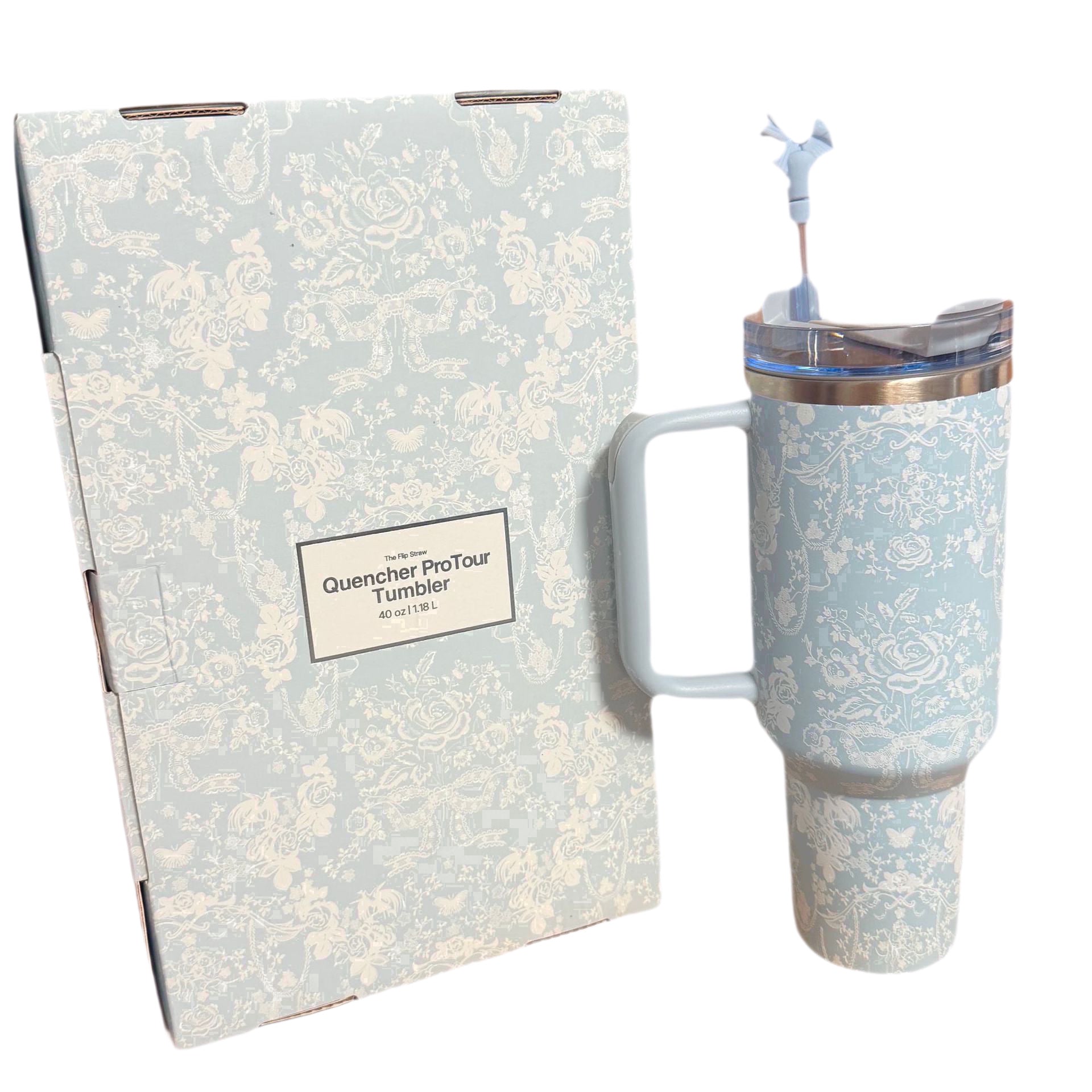 Double Wall Stainless Steel Tumbler with Handle