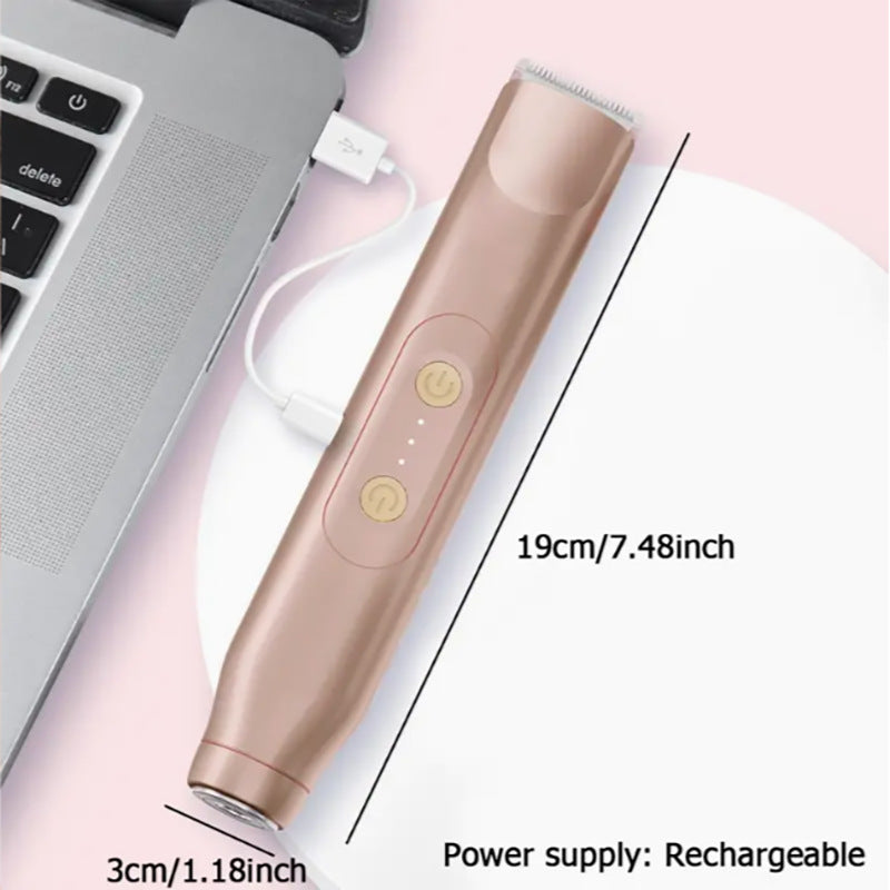 Electric double-head grooming trimmer